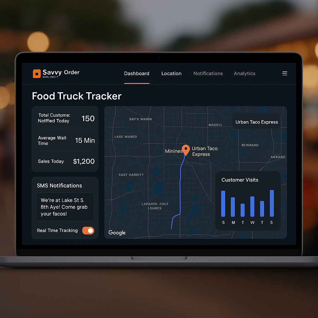 Food Truck Tracker Dashboard
